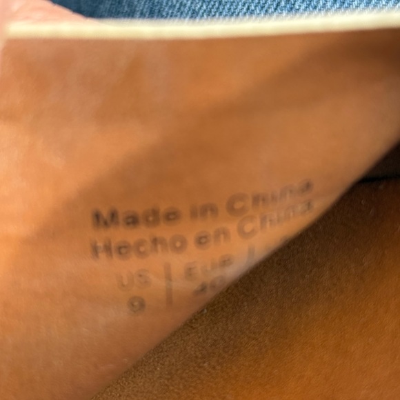 Call It Spring White Slide Sandals with Tan Footbed - Picture 3 of 3